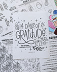 14 Days of Gratitude Printable