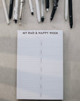 Happy Week Notepad