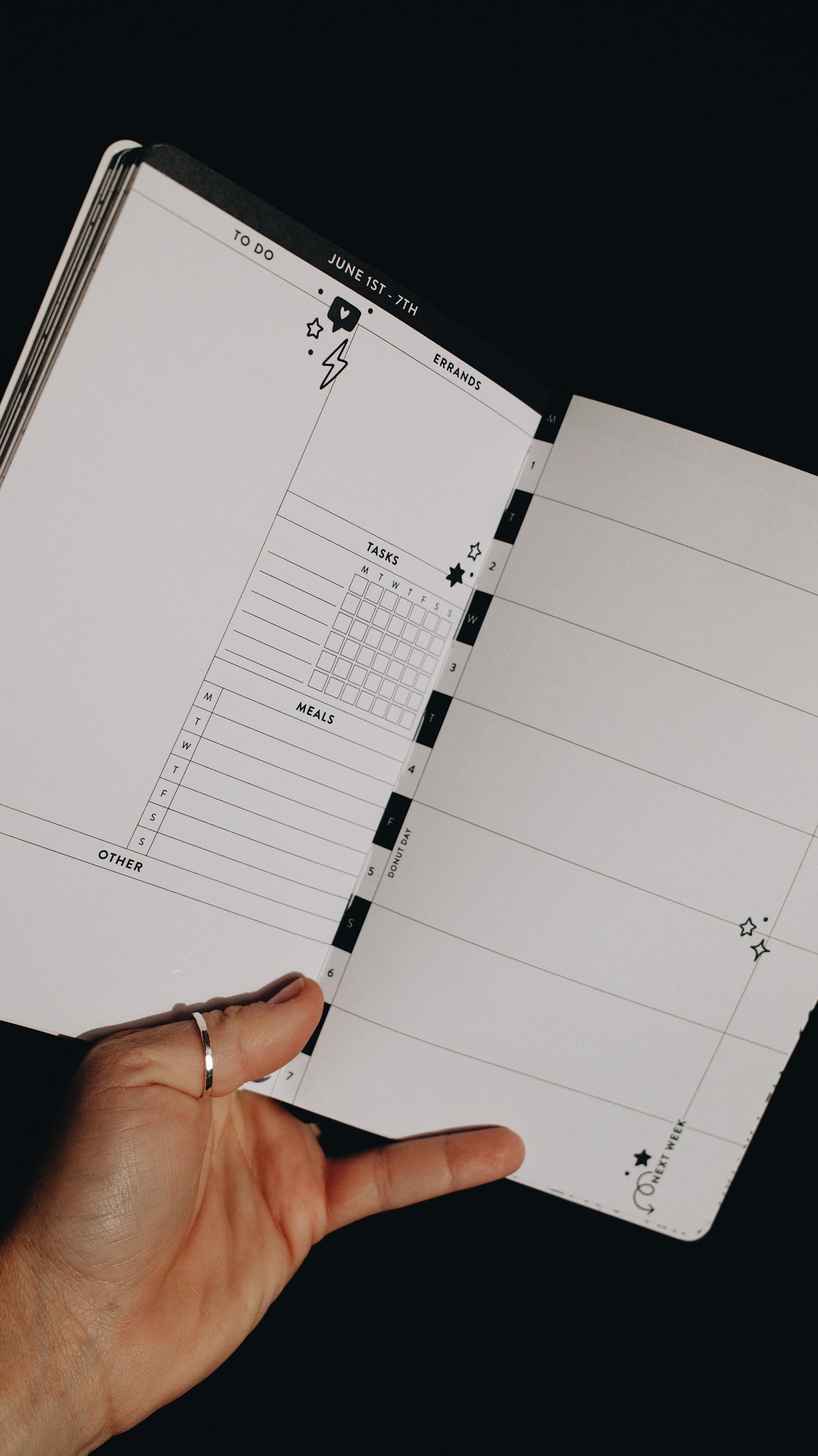 Dated 5x8 Planner - Doodle Edition