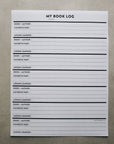 Homeschool Reading Log Printable