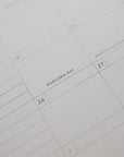 8x10 Dated 2025 Planner - Checkers Edition