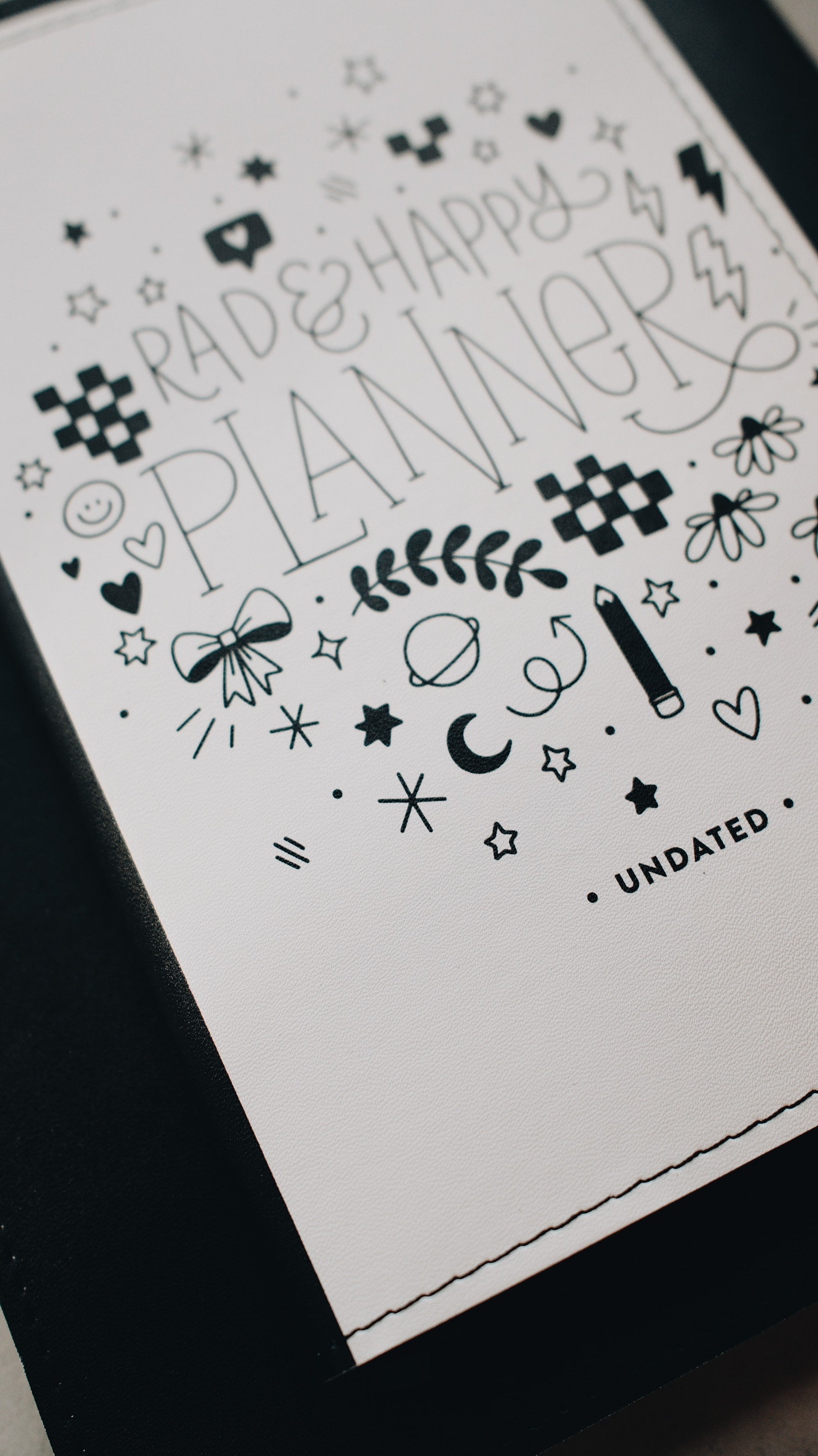 Undated 5x8 Planner - Doodle Edition