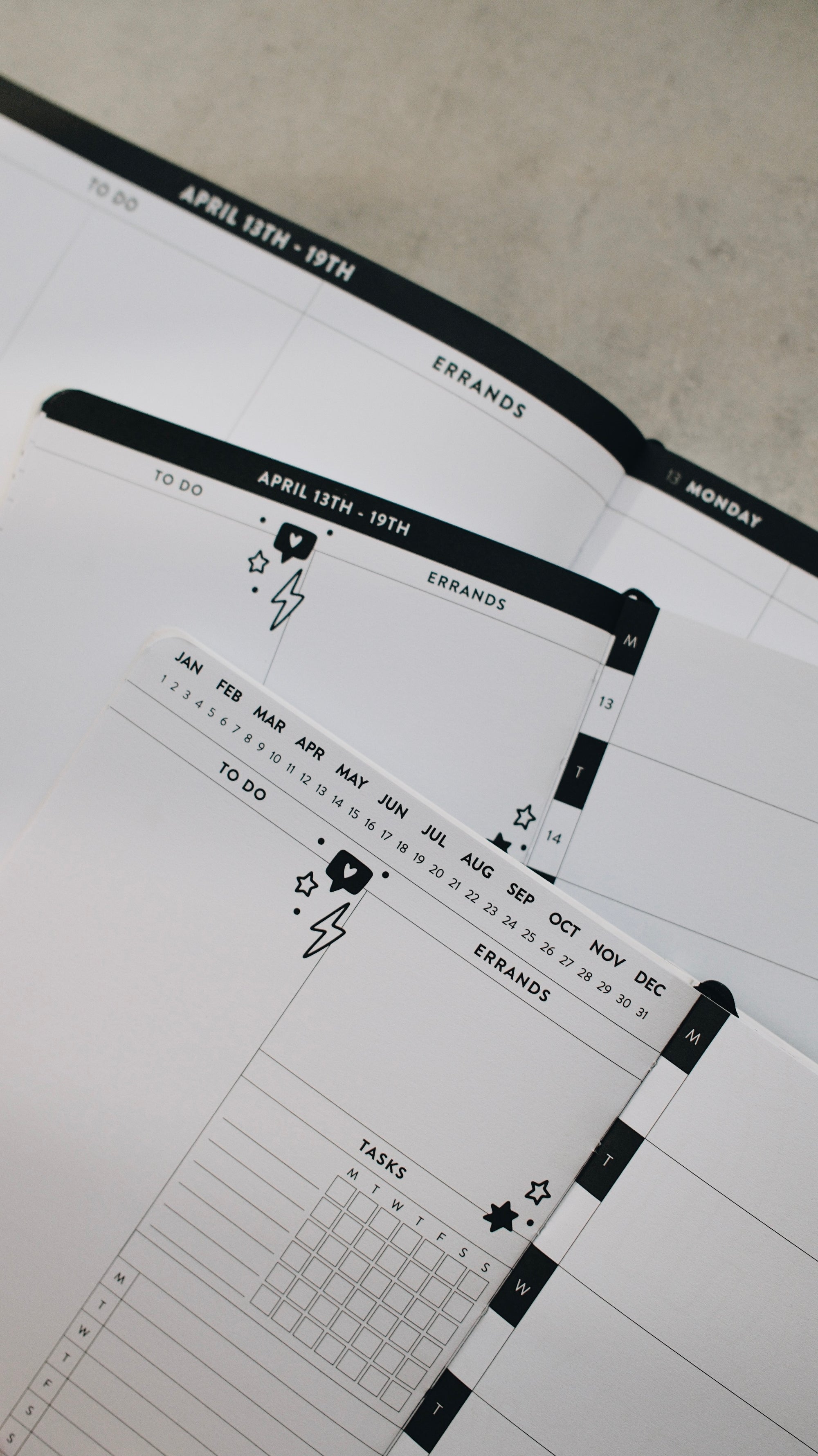 Dated 5x8 Planner - Doodle Edition