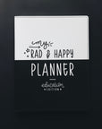 8.5 x 11 Undated Education Planner - Halfsies Edition