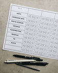 Homeschool Schedule Printable
