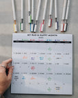 Happy Month Notepad