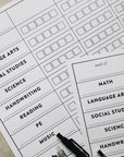 Homeschool Schedule Printable