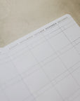 5x8 Undated Planner - Checkers Edition