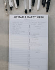 Happy Week Notepad