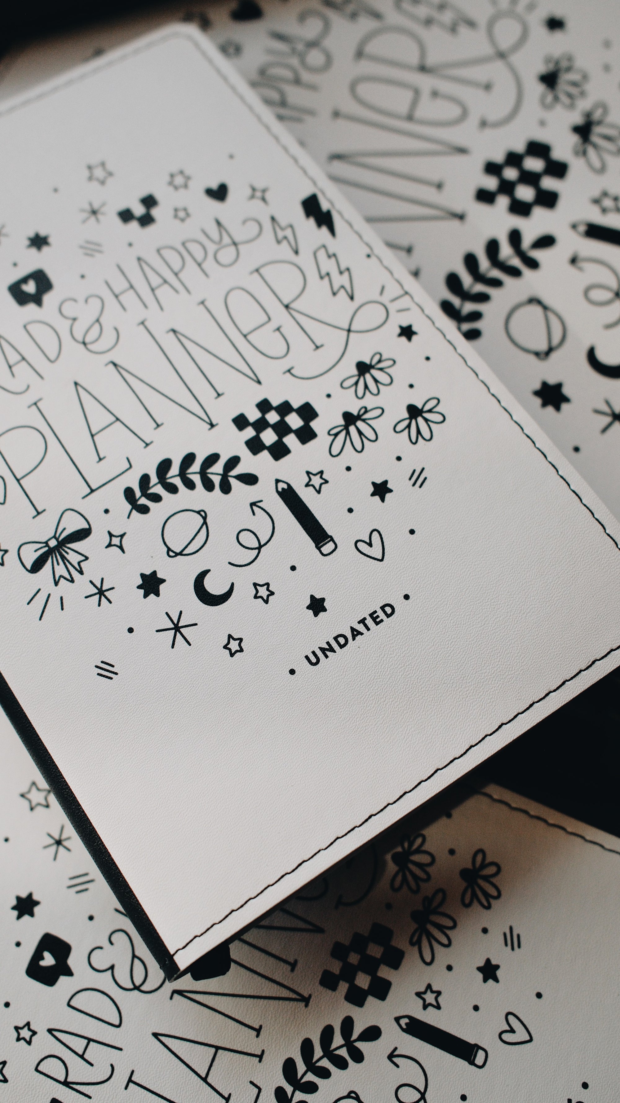Undated 5x8 Planner - Doodle Edition