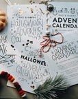 Halloween, Thanksgiving & Christmas Advent Bundle