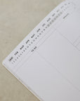 8x10 Dated 2025 Planner - Checkers Edition