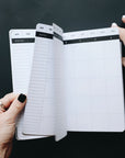 5x8 Undated Monthly Planner - Halfsies Edition