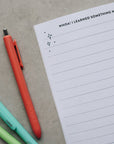 Travel Log Printable