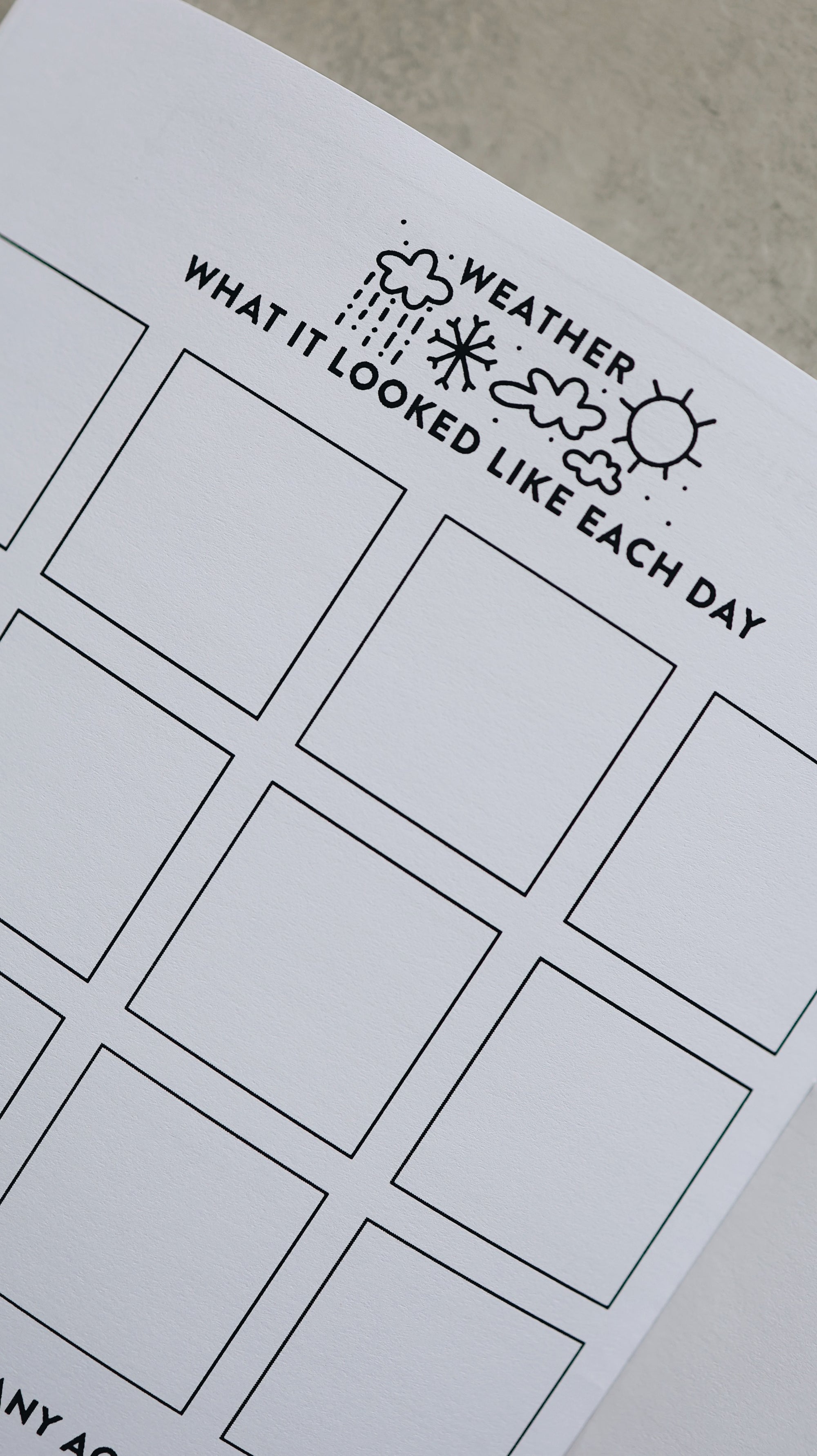 Travel Log Printable