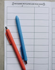 Travel Log Printable