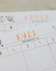 Happy Day Kids Schedule Printable