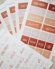 Mom Planner Stickers