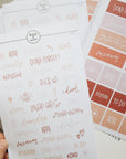 Mom Planner Stickers
