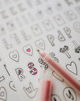 Roses Are Rad Sticker Pack