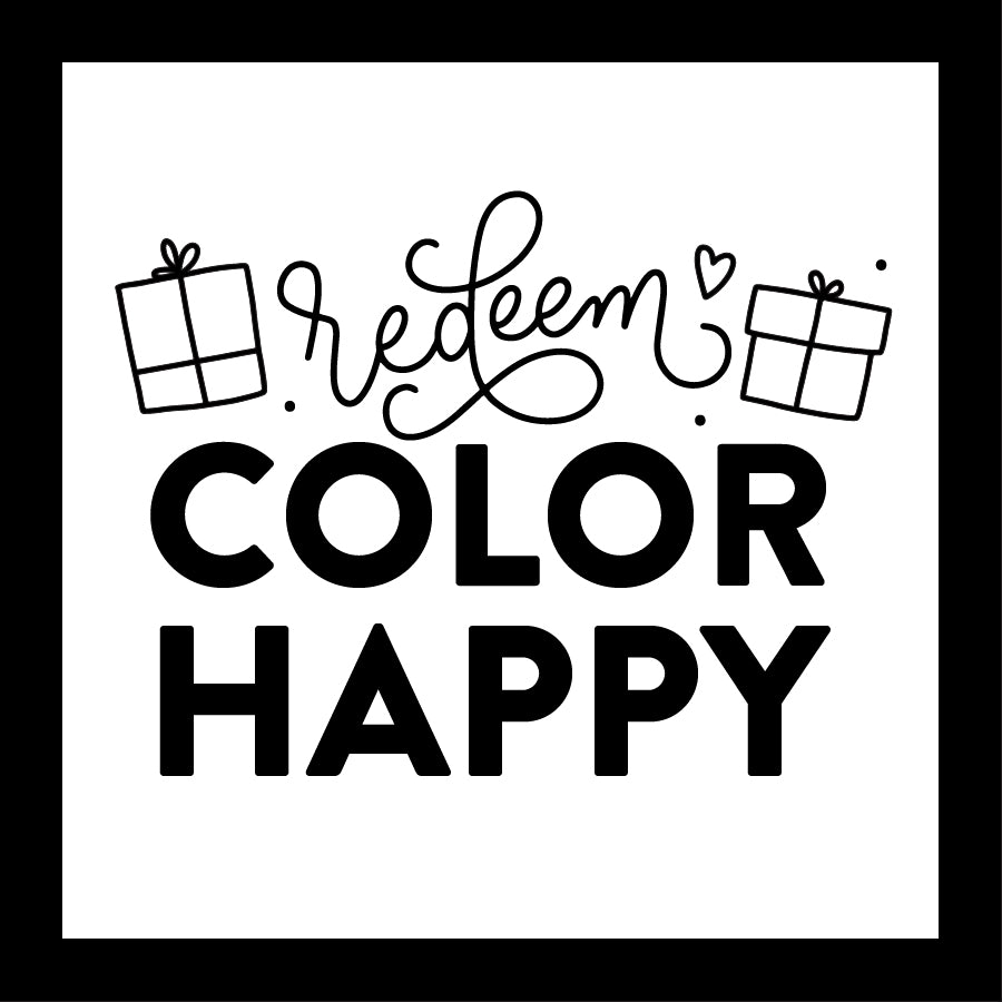 Redeem Color Happy Gift