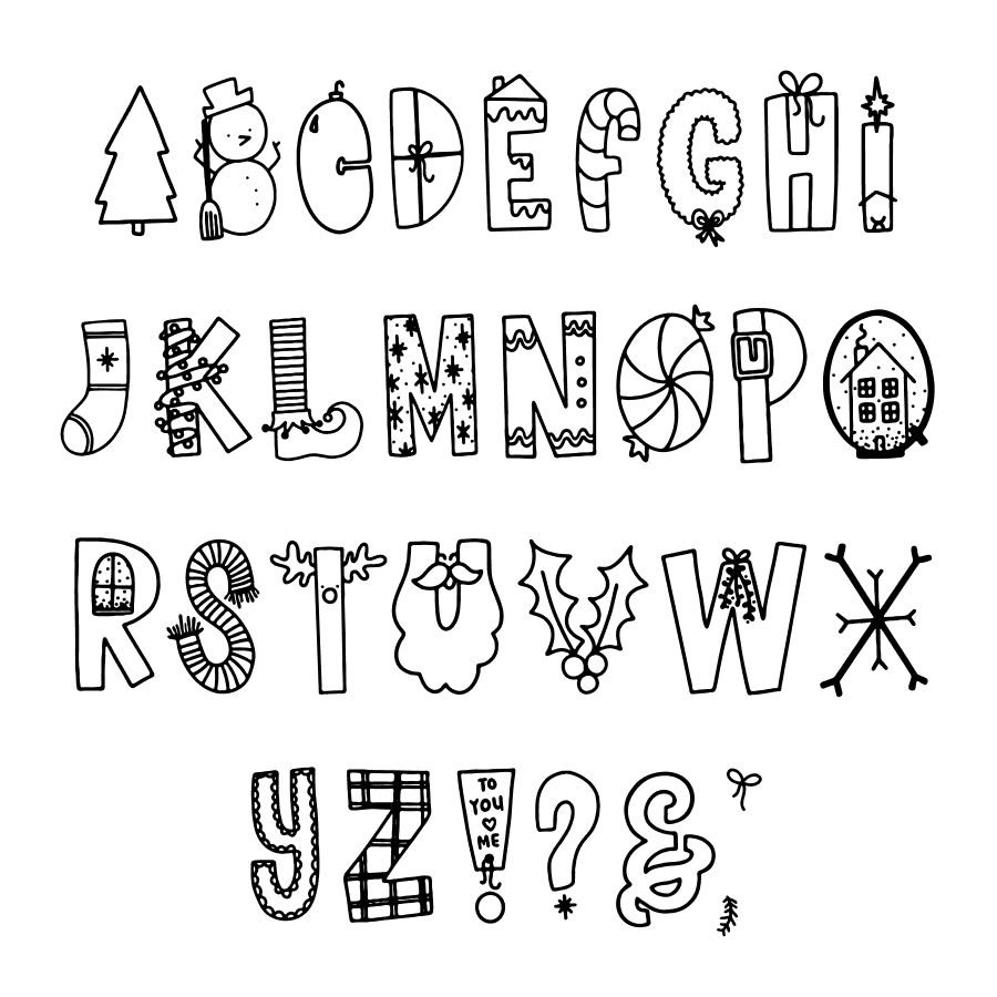 Rad Tidings Font