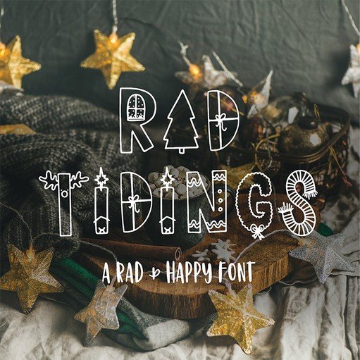 Rad Tidings Font