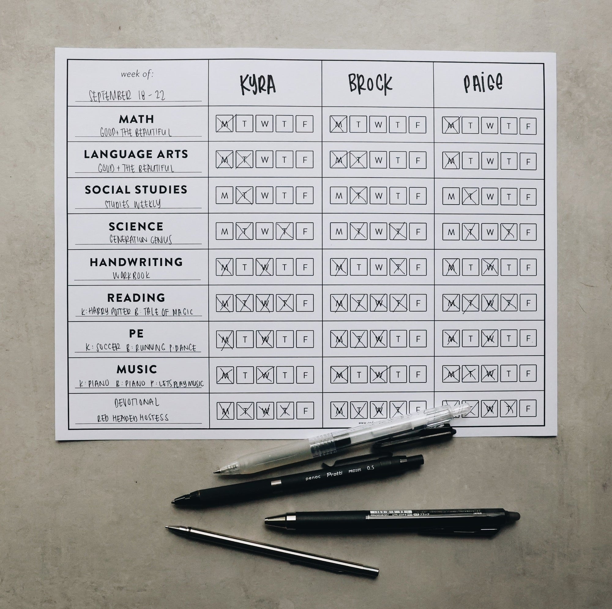 Journaling & Stationery