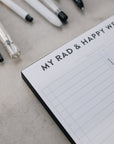 Happy Week Notepad