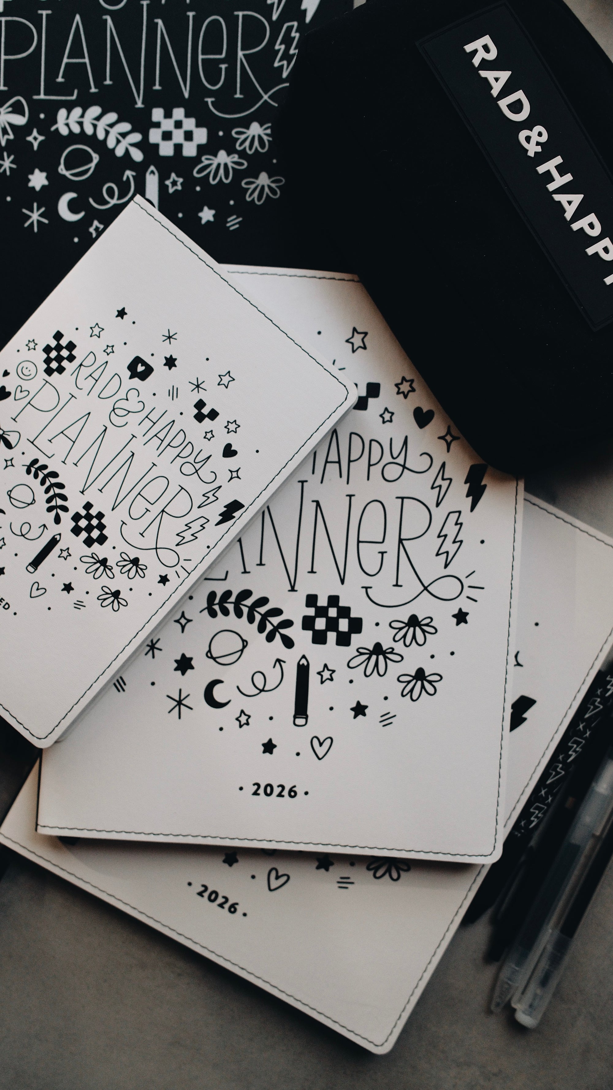 Undated 5x8 Planner - Doodle Edition