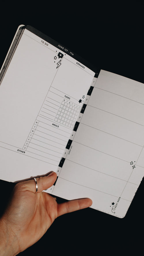 2026 Dated 5x8 Planner - Doodle Edition