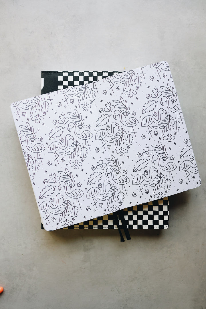 Undated 5x8 Planner (Checkers)