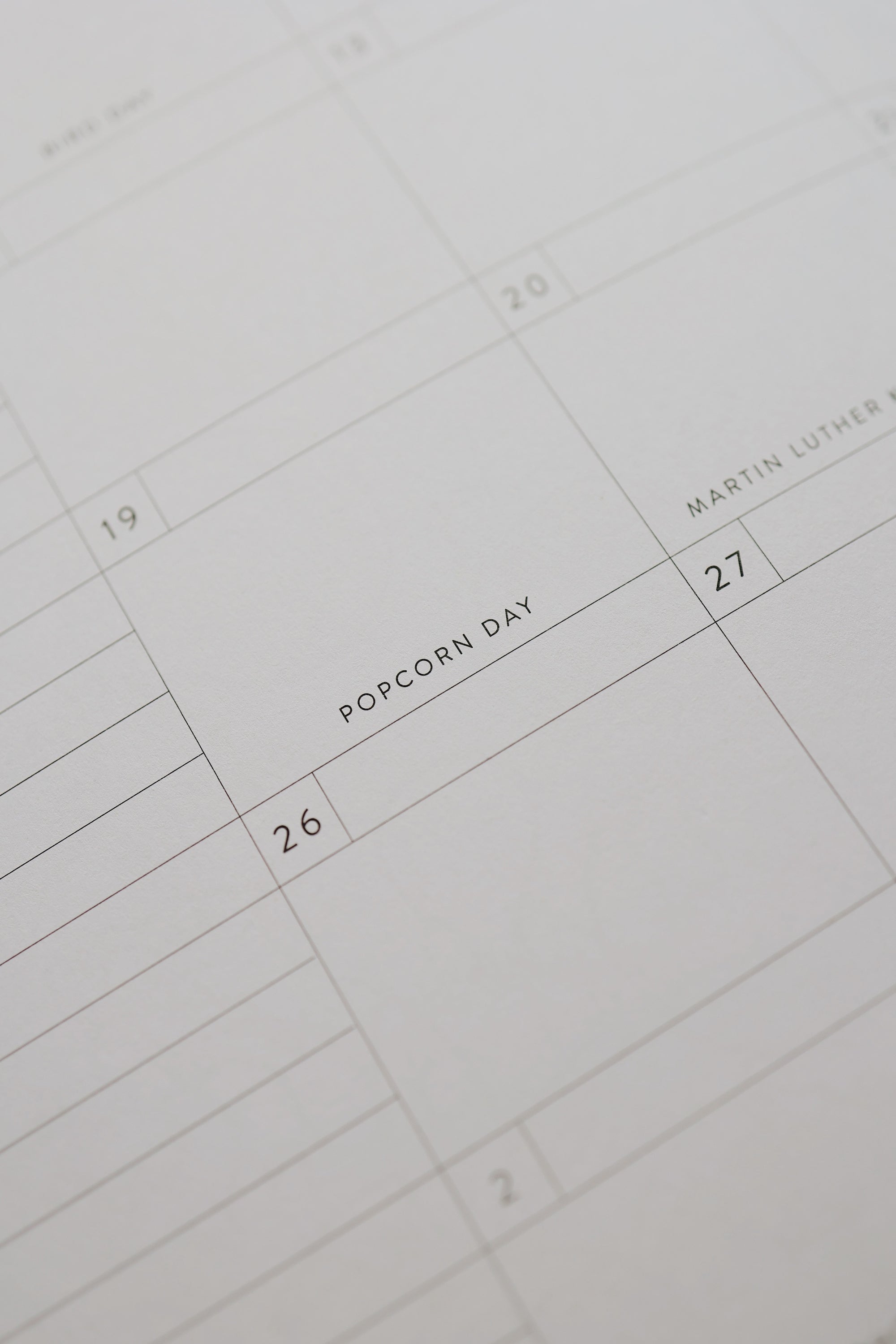 8x10 Dated 2025 Planner - Checkers Edition
