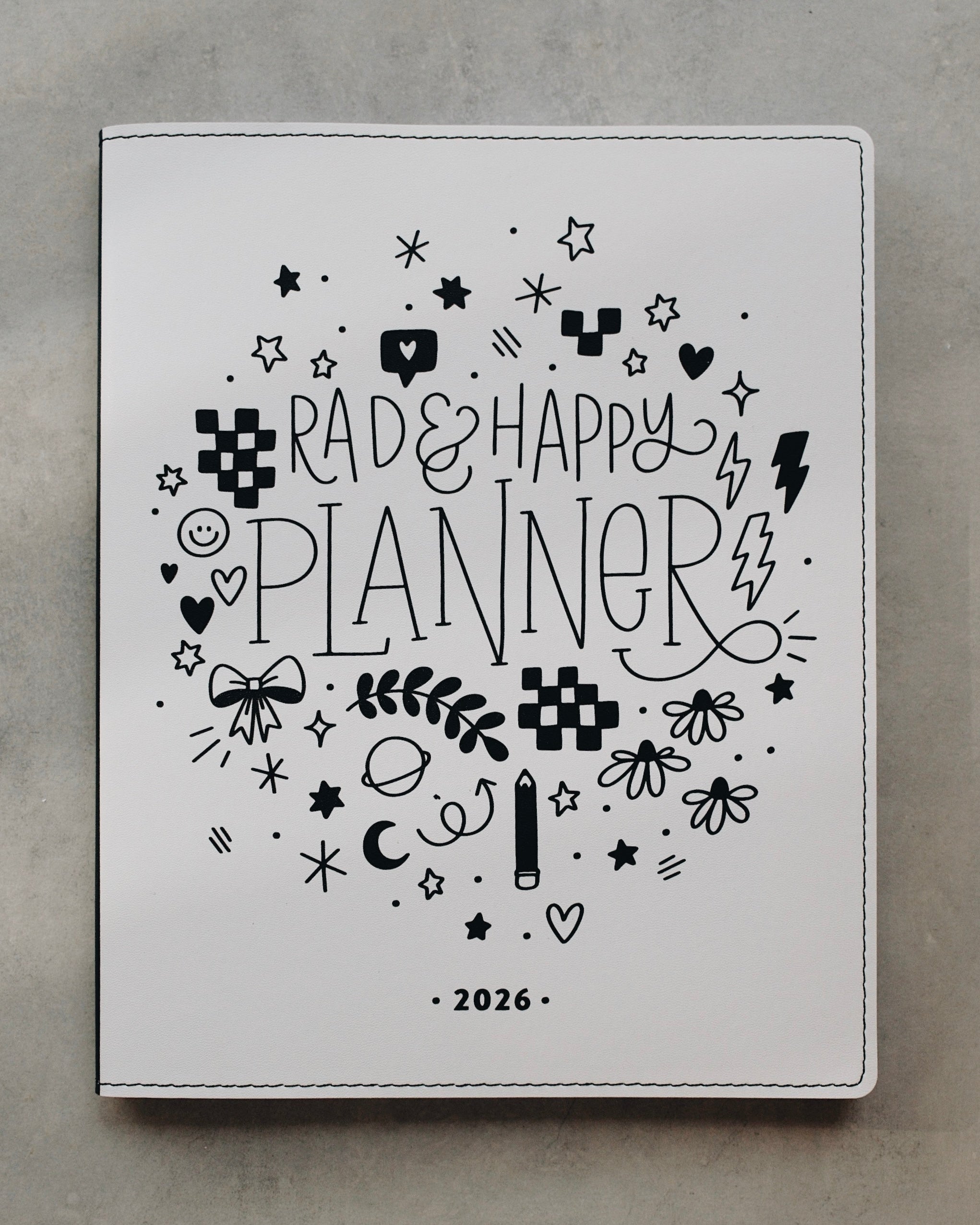2026 Dated 8x10 Planner - Doodle Edition