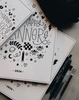 Dated 8x10 Planner - Doodle Edition