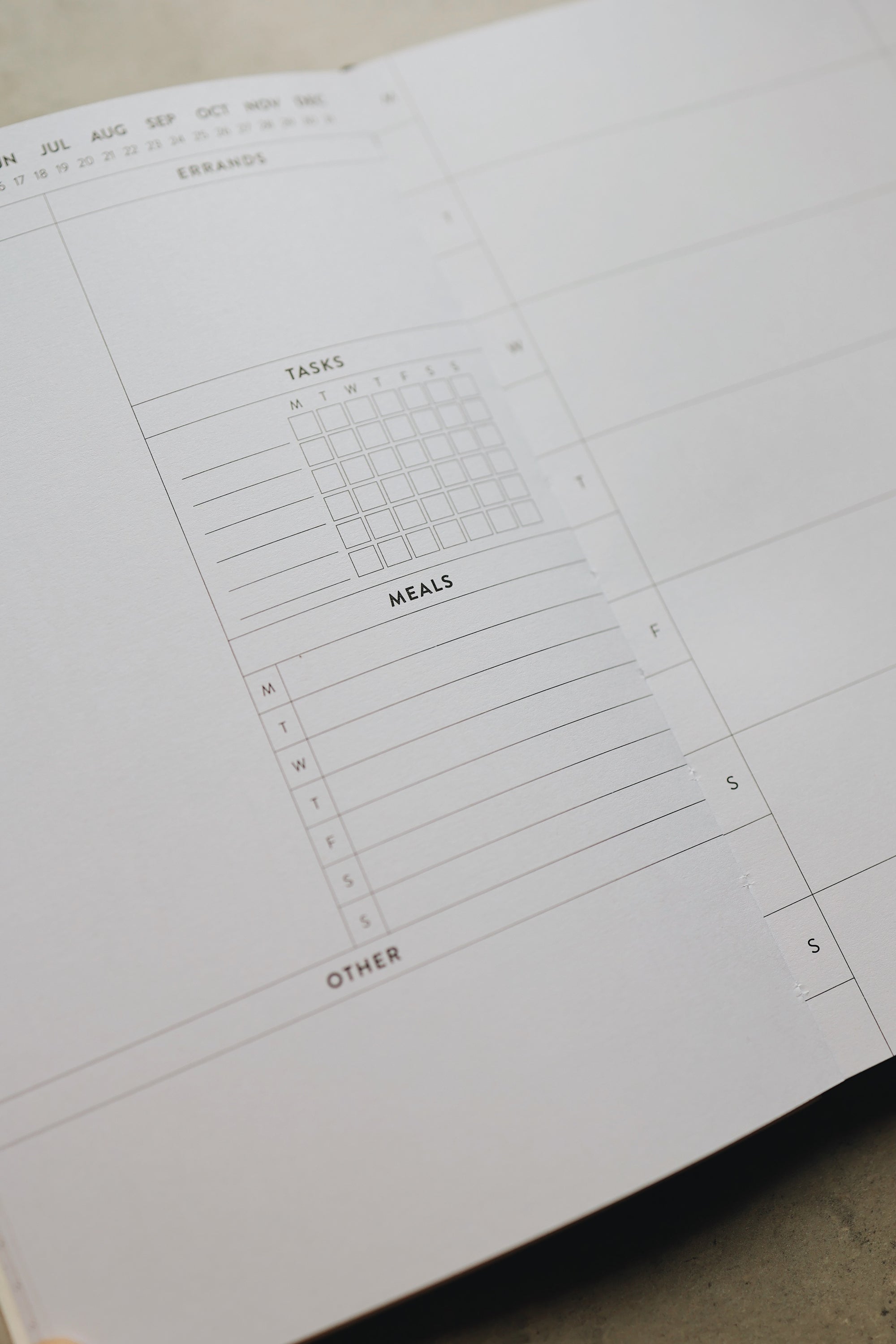 5x8 Undated Planner - Checkers Edition