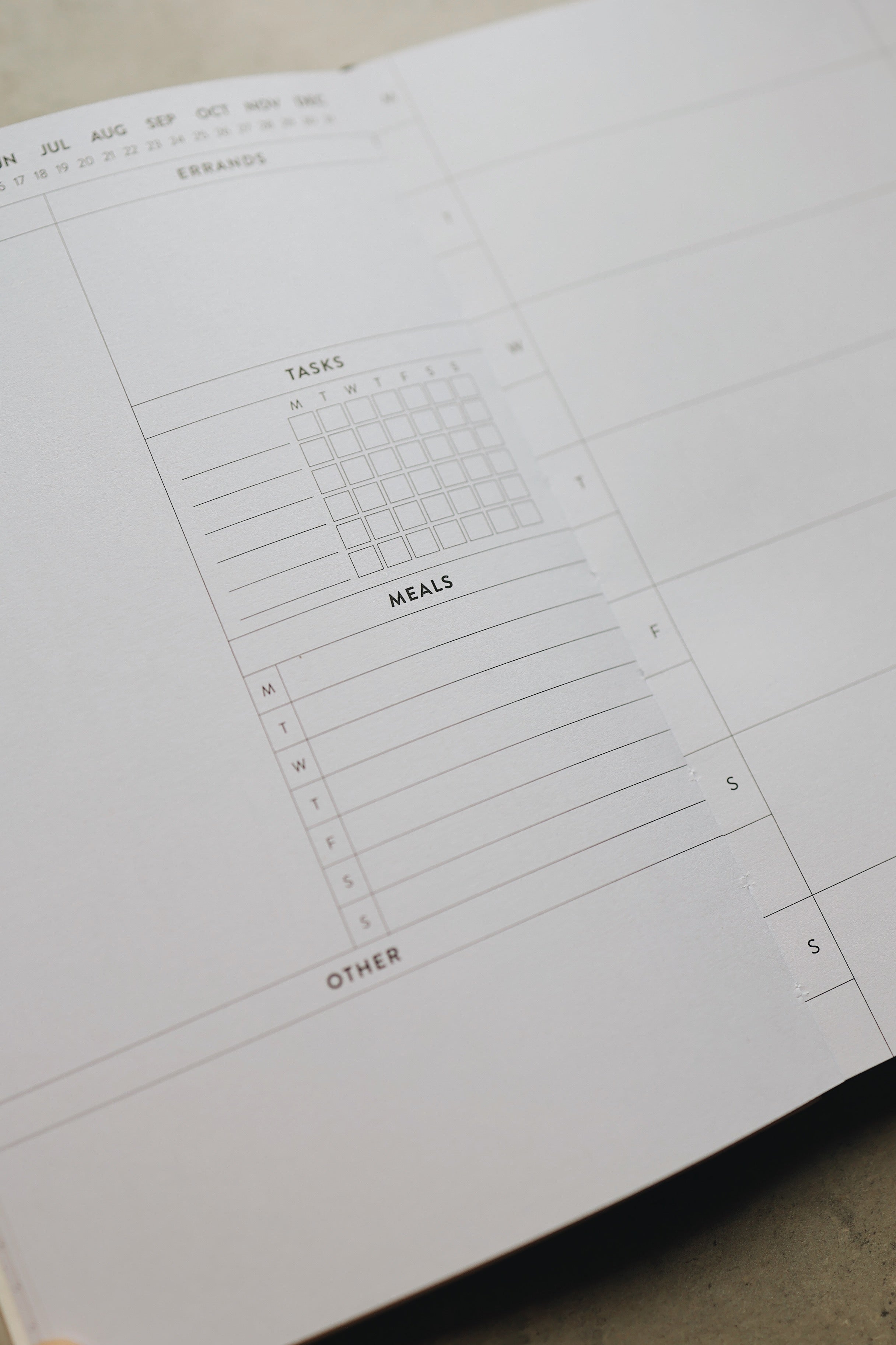 5x8 Undated Planner - Checkers Edition
