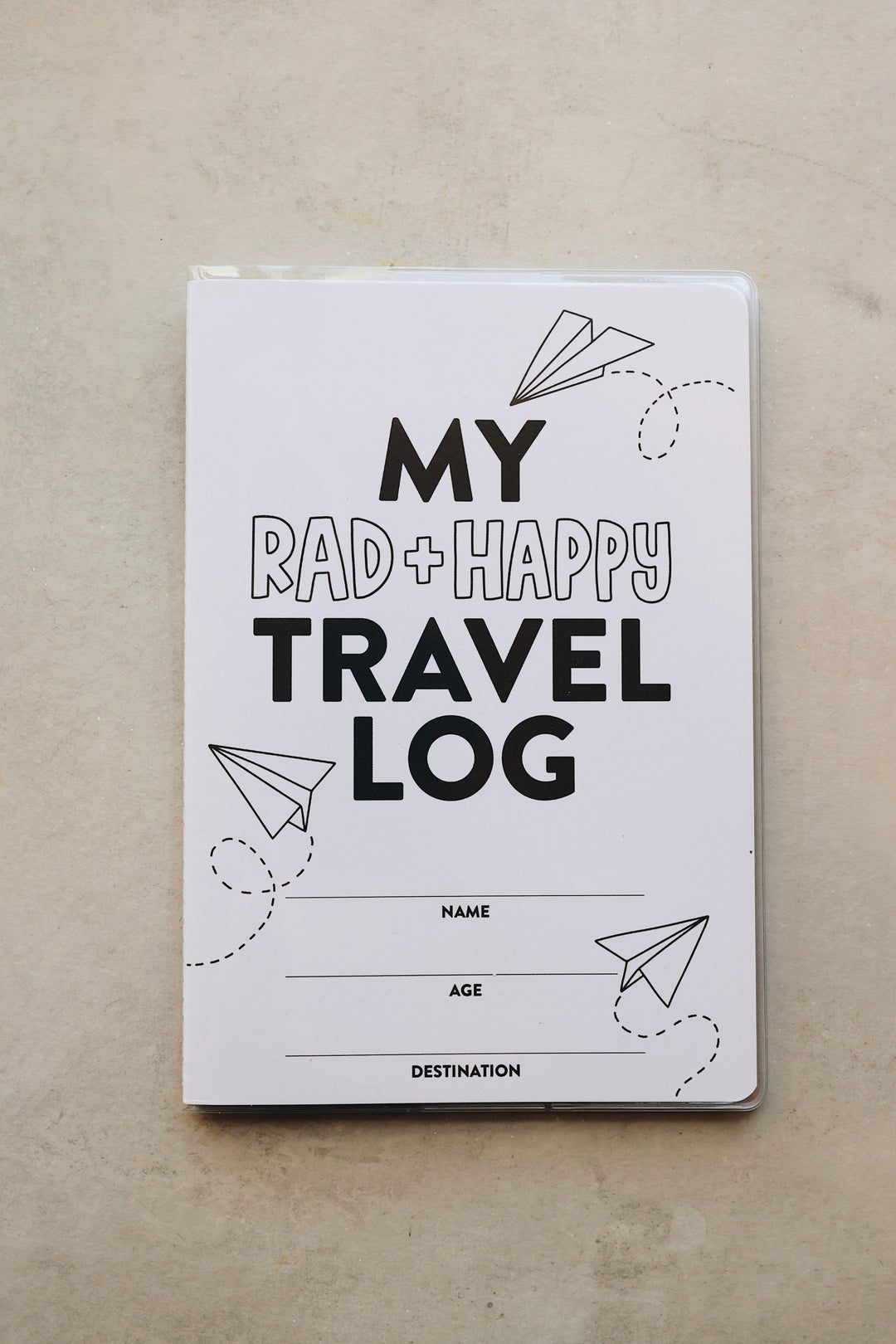 Travel Log Activity Book