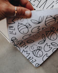 Undated 5x8 Planner - Doodle Edition