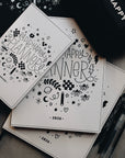 Undated 5x8 Planner - Doodle Edition
