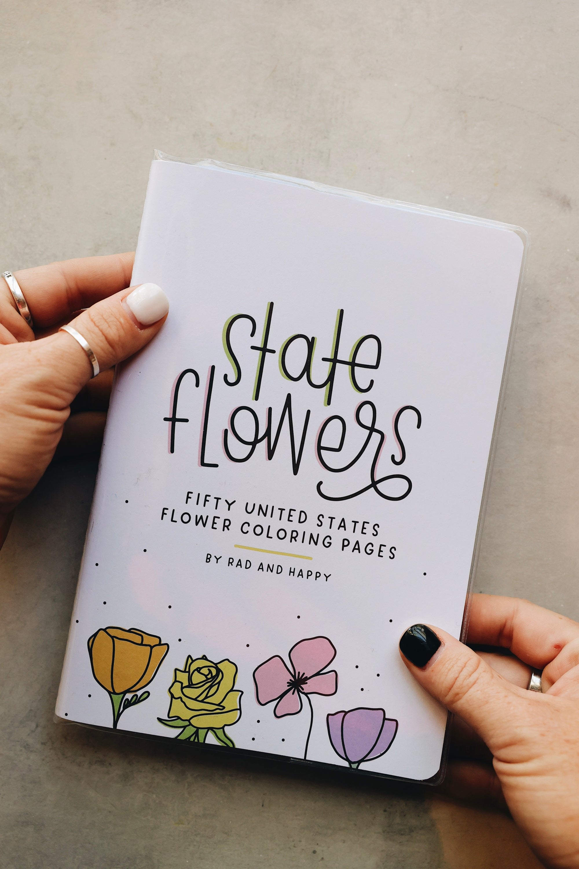 State Flowers Activity Book