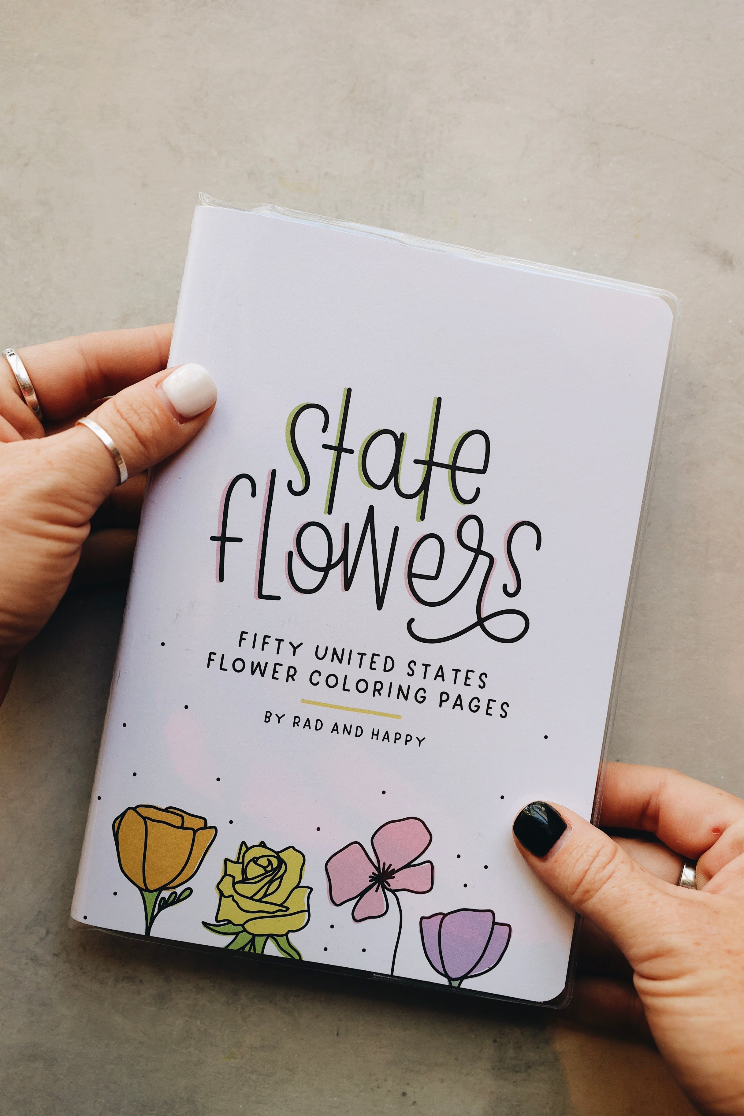 State Flowers Activity Book