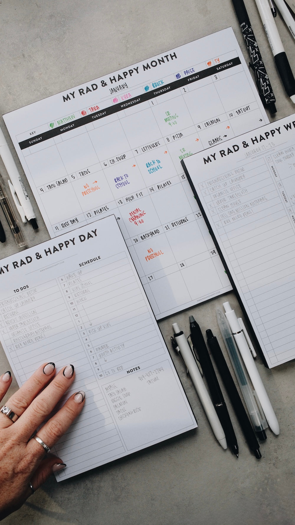 Happy Day Notepad – Rad & Happy
