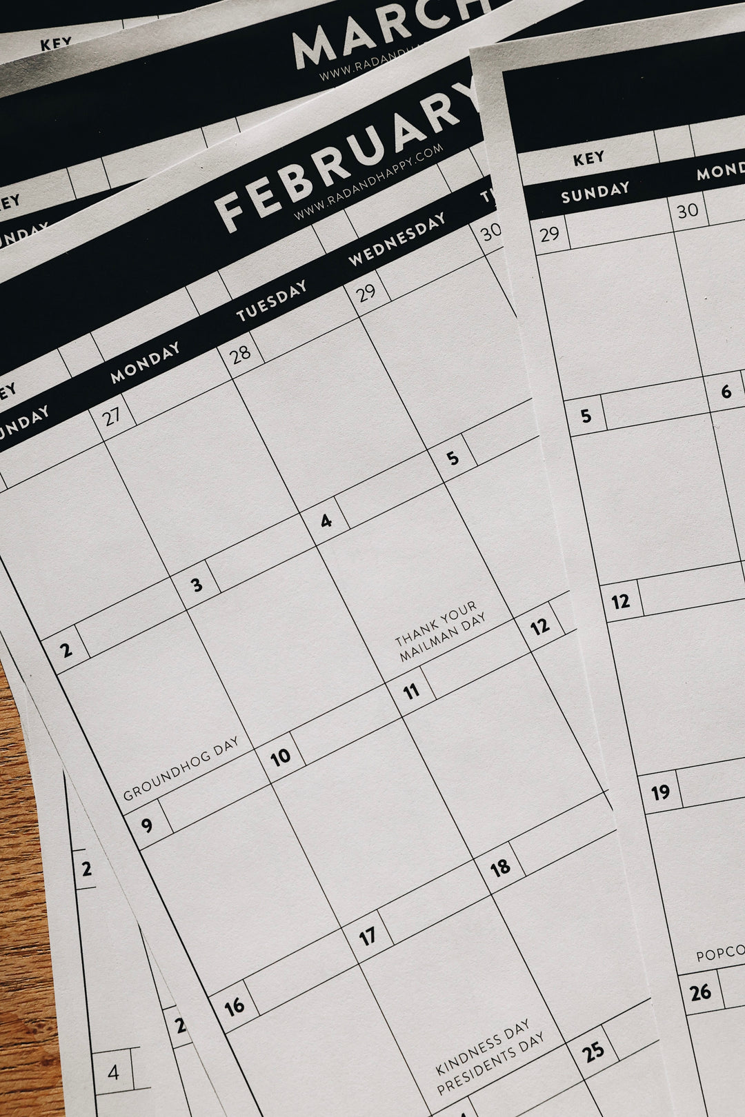 2025 Wall Calendar Printable – Rad & Happy 2025-wall-calendar-printable-rad-happy