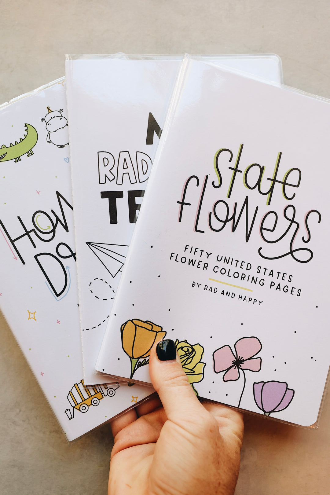 State Flowers Activity Book