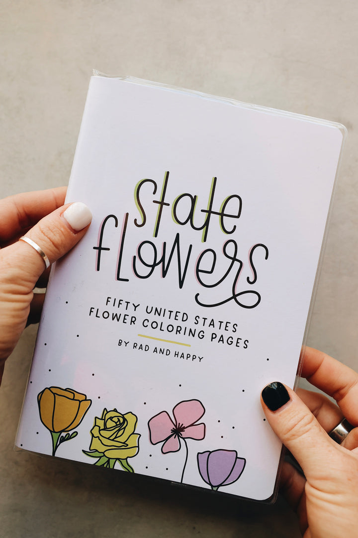 State Flowers Activity Book