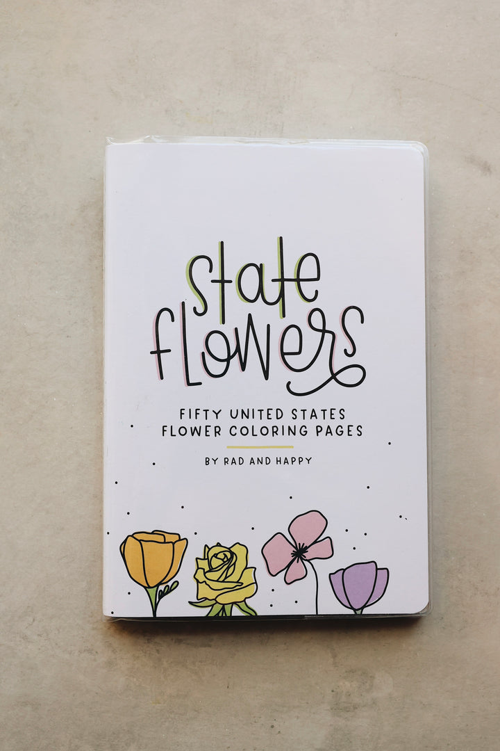 State Flowers Activity Book