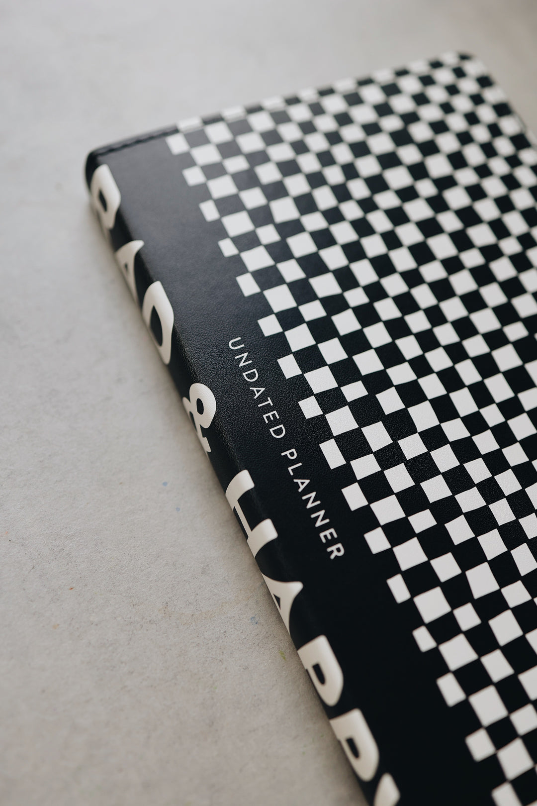 Undated 5x8 Planner (Checkers)