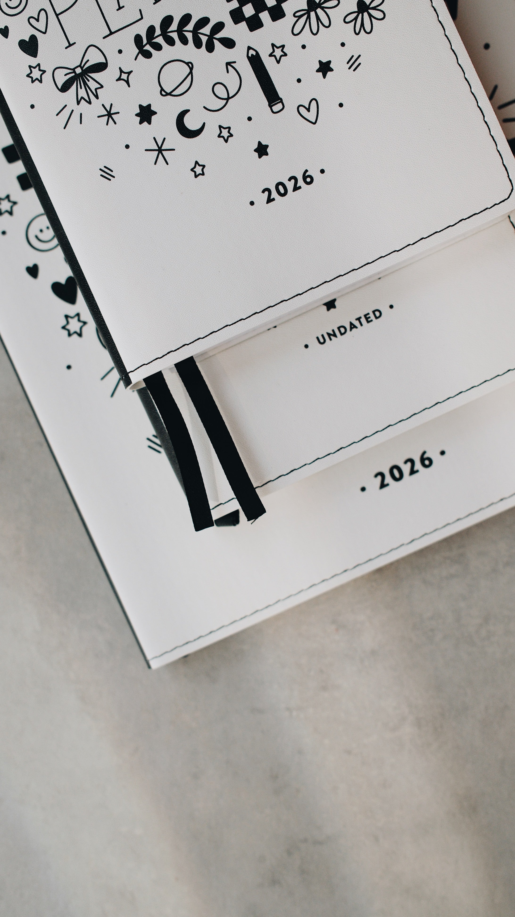 2026 Dated 5x8 Planner - Doodle Edition