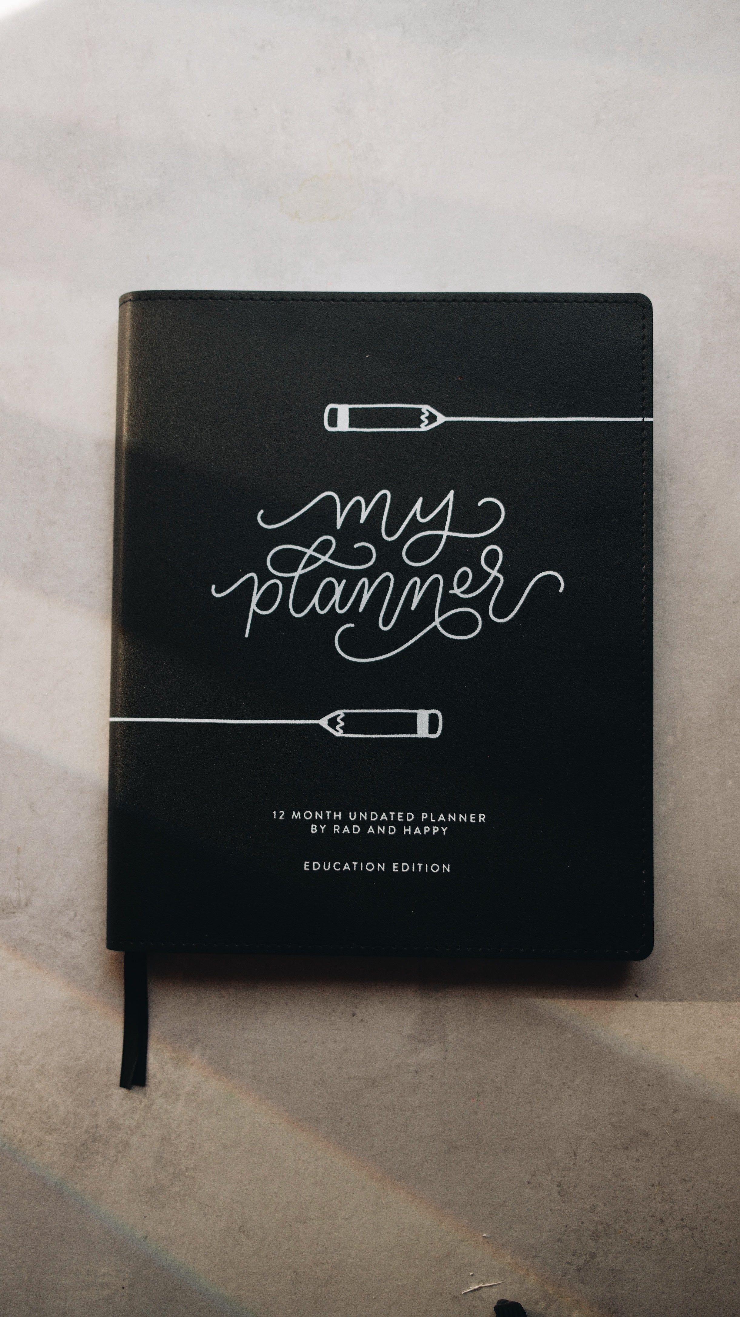 8x10 Undated Education Planner - Pencil Edition